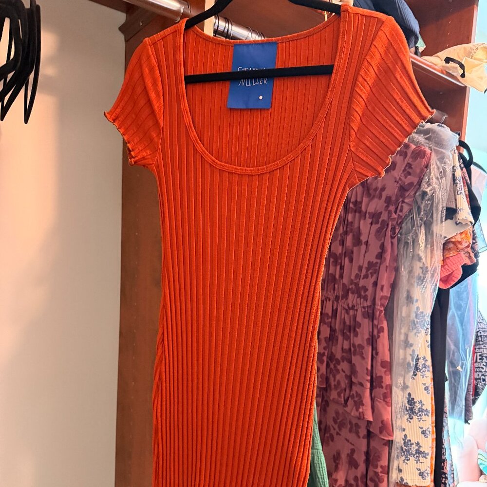 Simon Miller Troopa Dress Caramel NWOT Small